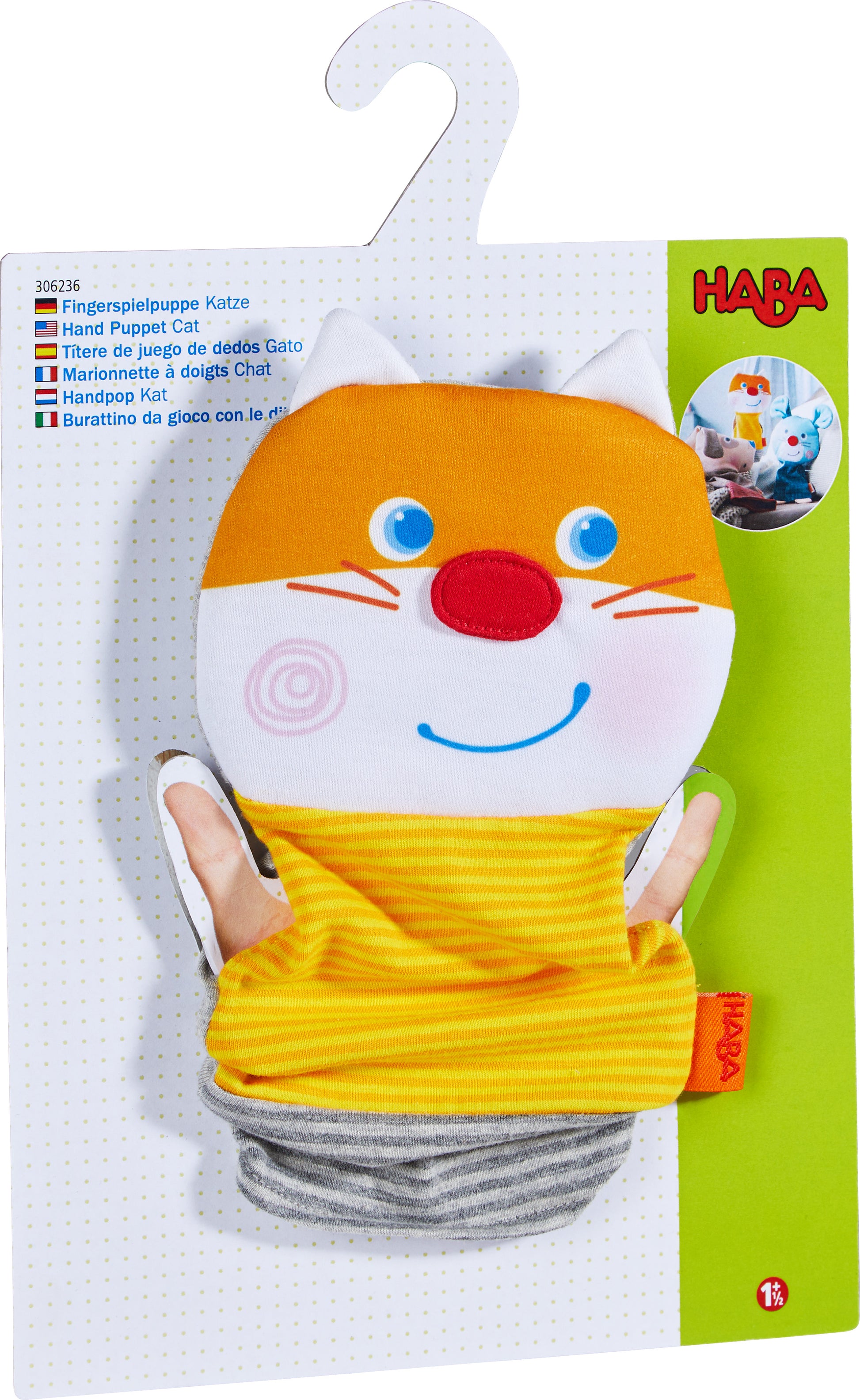Haba Hand Puppet Cat
