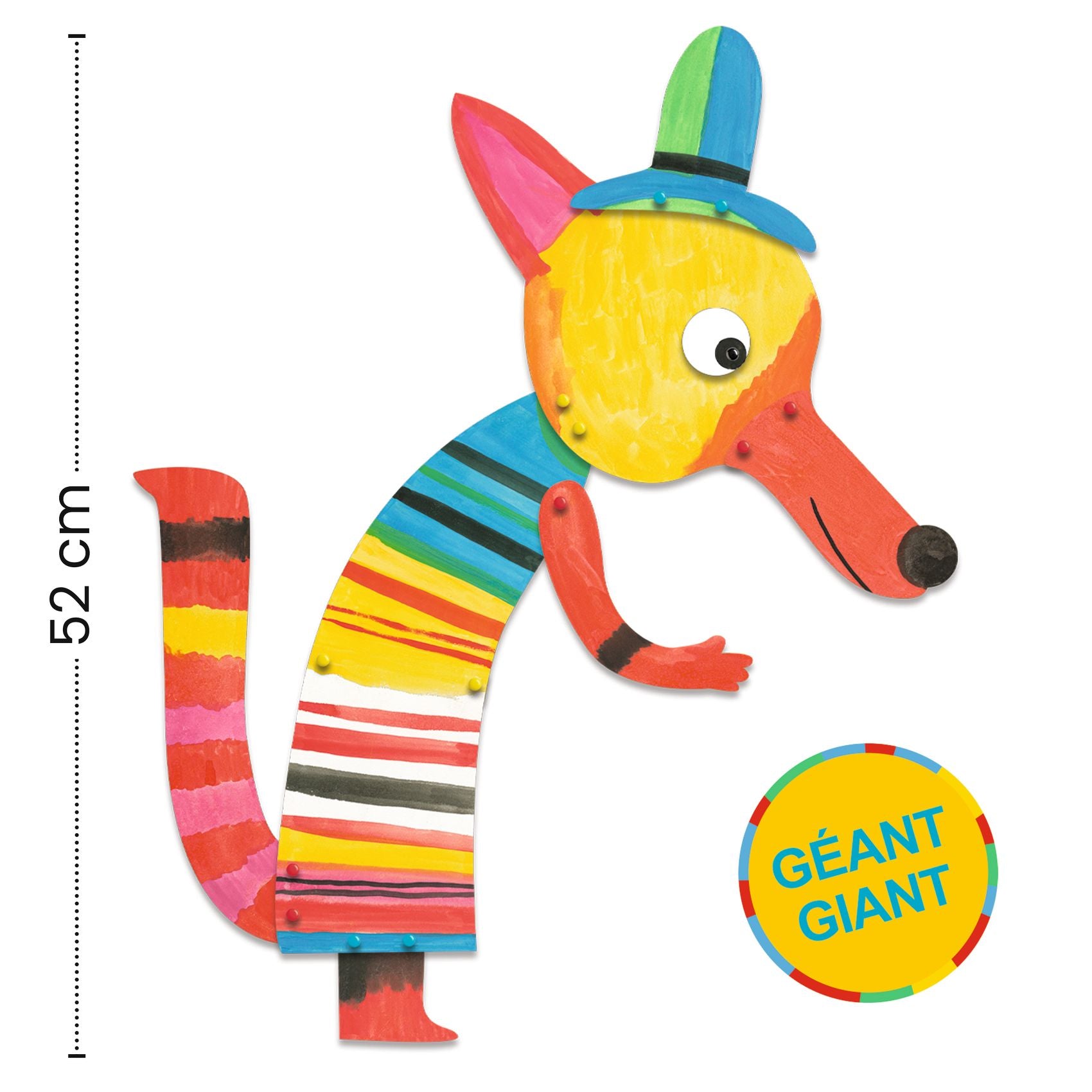 Djeco Painting The Fox Family