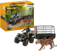 Schleich Quad Bike With Trailer And Ranger