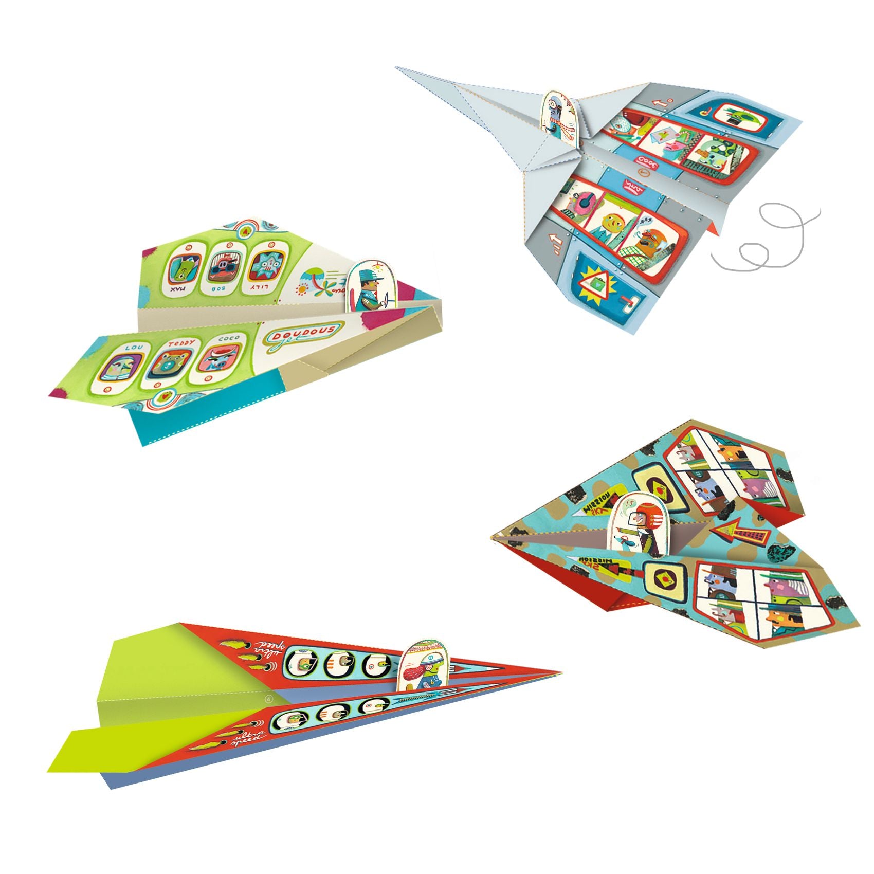 Djeco Origami Planes