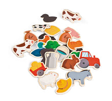 Janod Farm Magnets - 24 Pcs