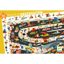 Djeco Car Rally 54 Pcs Observation Puzzle