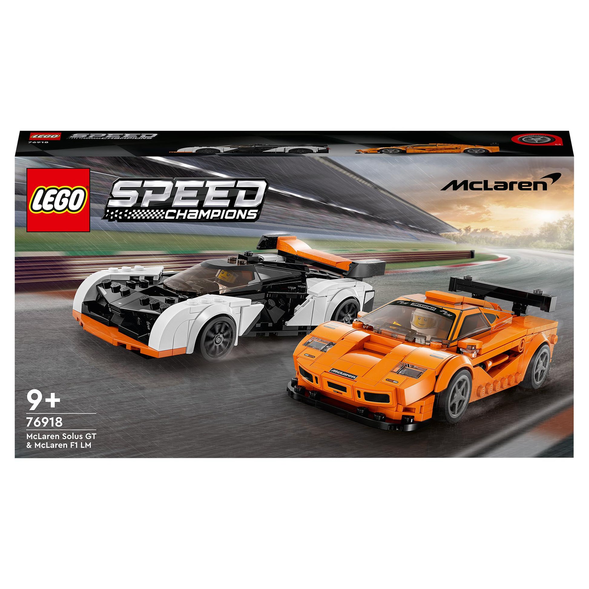 Lego Speed Champions 76918 McLaren Solus GT & McLaren F1 LM (D)