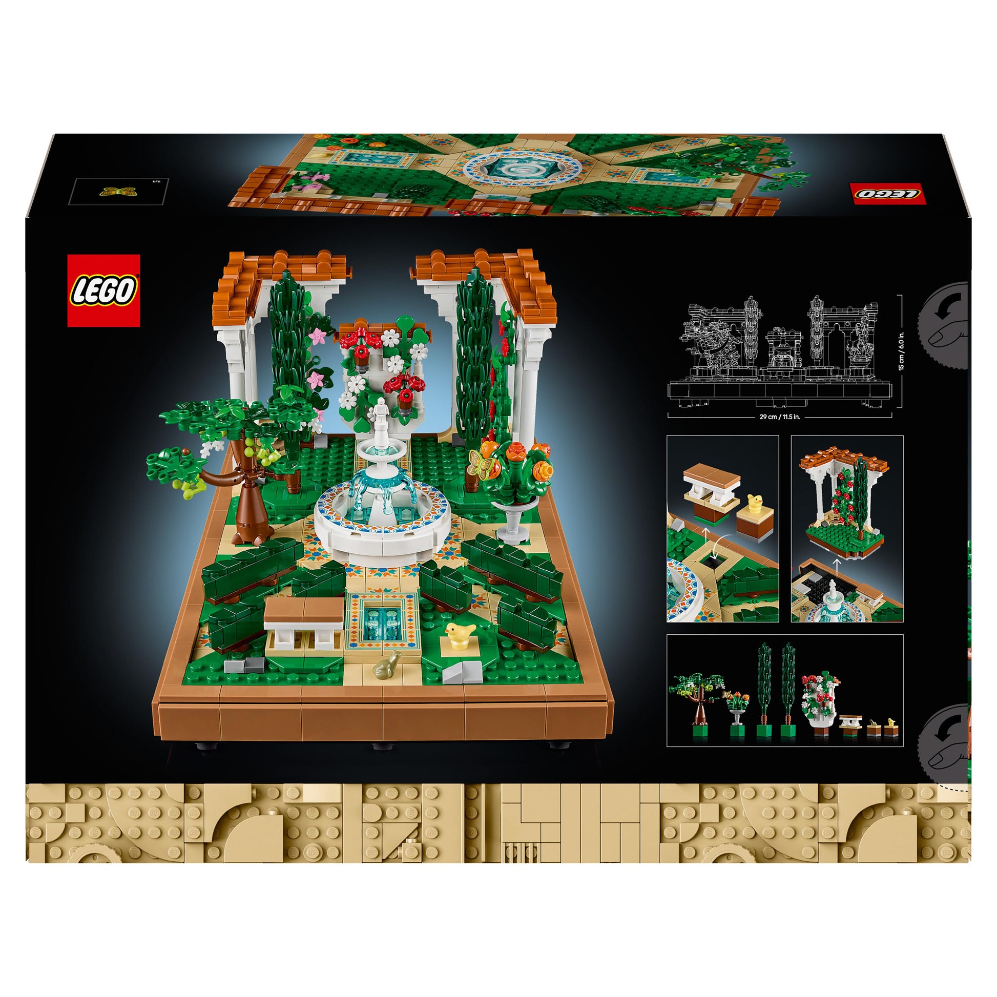 Lego Icons 10359 Fountain Garden