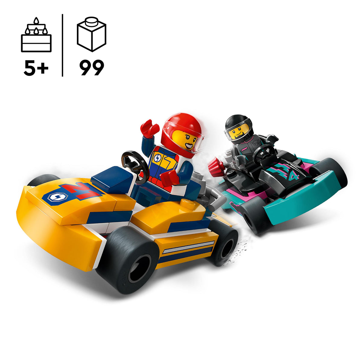 Lego City 60400 Go-Karts and Race Drivers