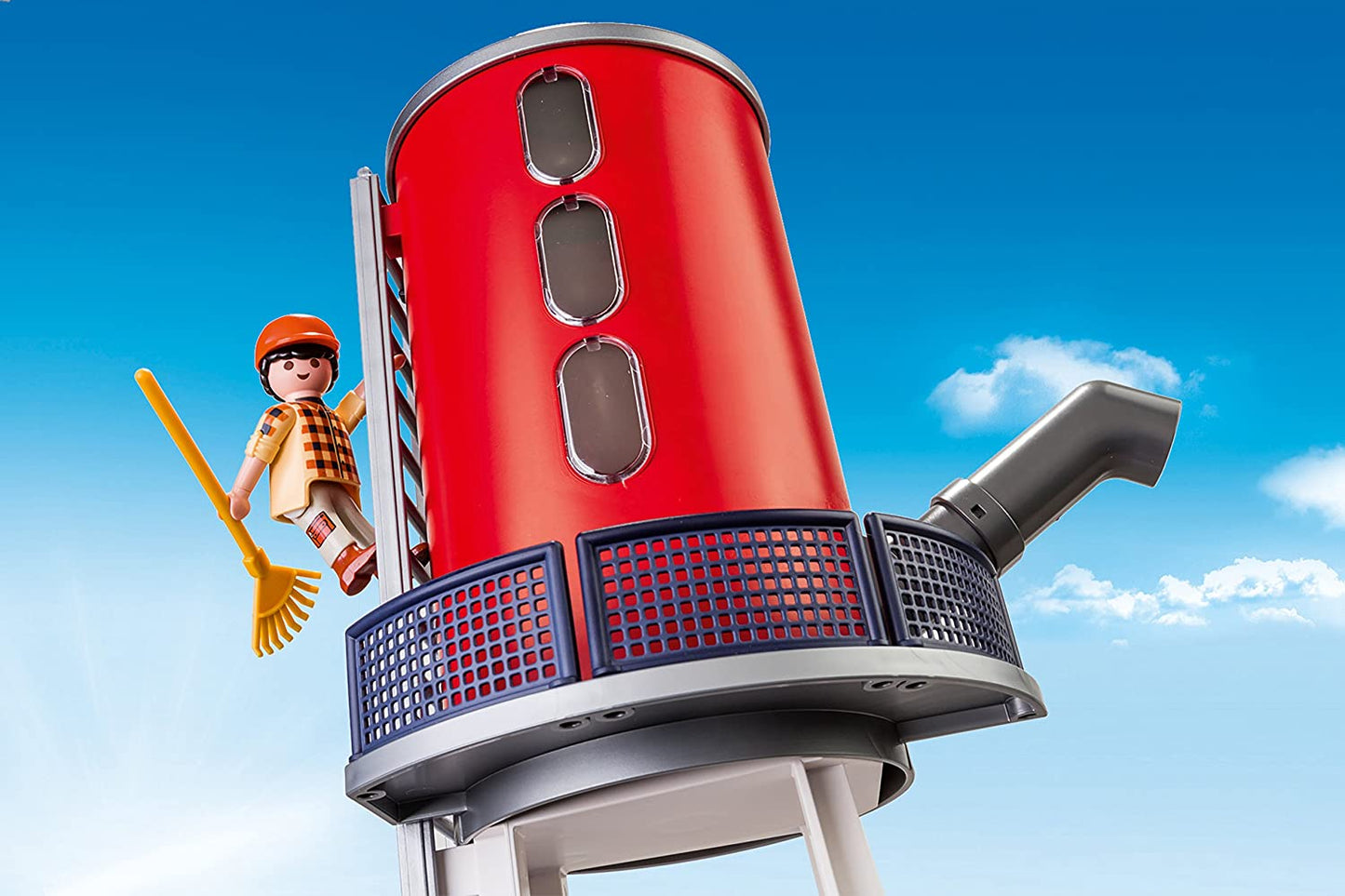 Playmobil 9315 Barn With Silo
