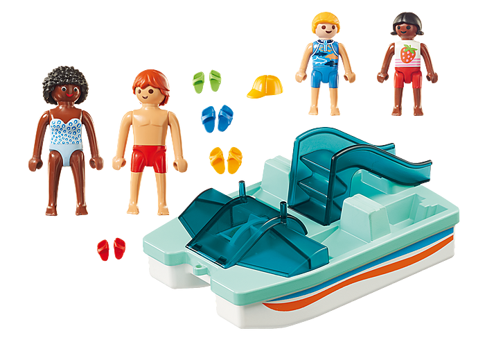 Playmobil 9424 Family Fun Floating Paddle Boat