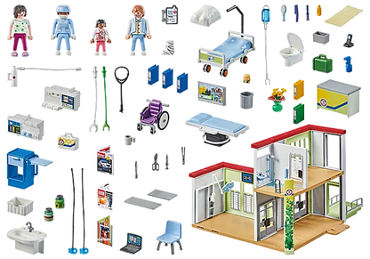 Playmobil 71615 Action Heroes: Modern Hospital