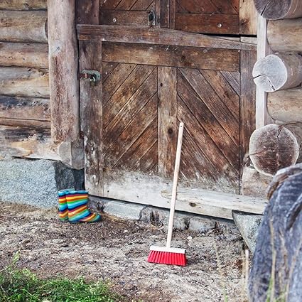 Klein We - Street Broom, Wood, Large