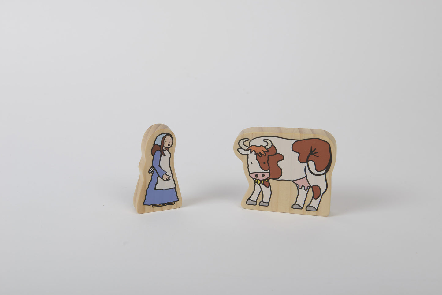 Yellow Door Jack and the Beanstalk Wooden Characters