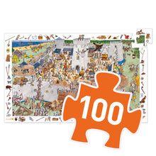 Djeco Fortified Castle 100 Pcs Observation Puzzle