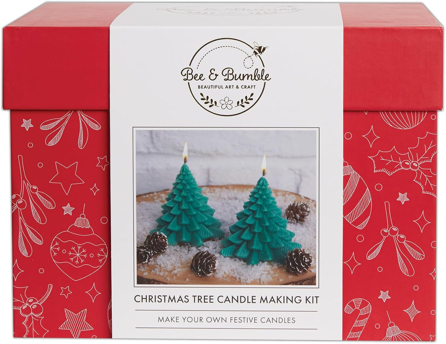 Bee And Bumble Christmas Tree Candle Making Kit