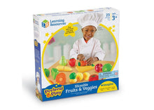 Learning Resources Pretend & Play® Sliceable Fruits & Veggies