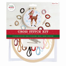 Simply Make Cross Stitch Kit Retro Dear