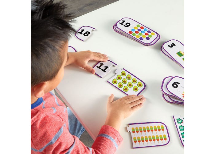 Learning Resources Counting Puzzle Cards