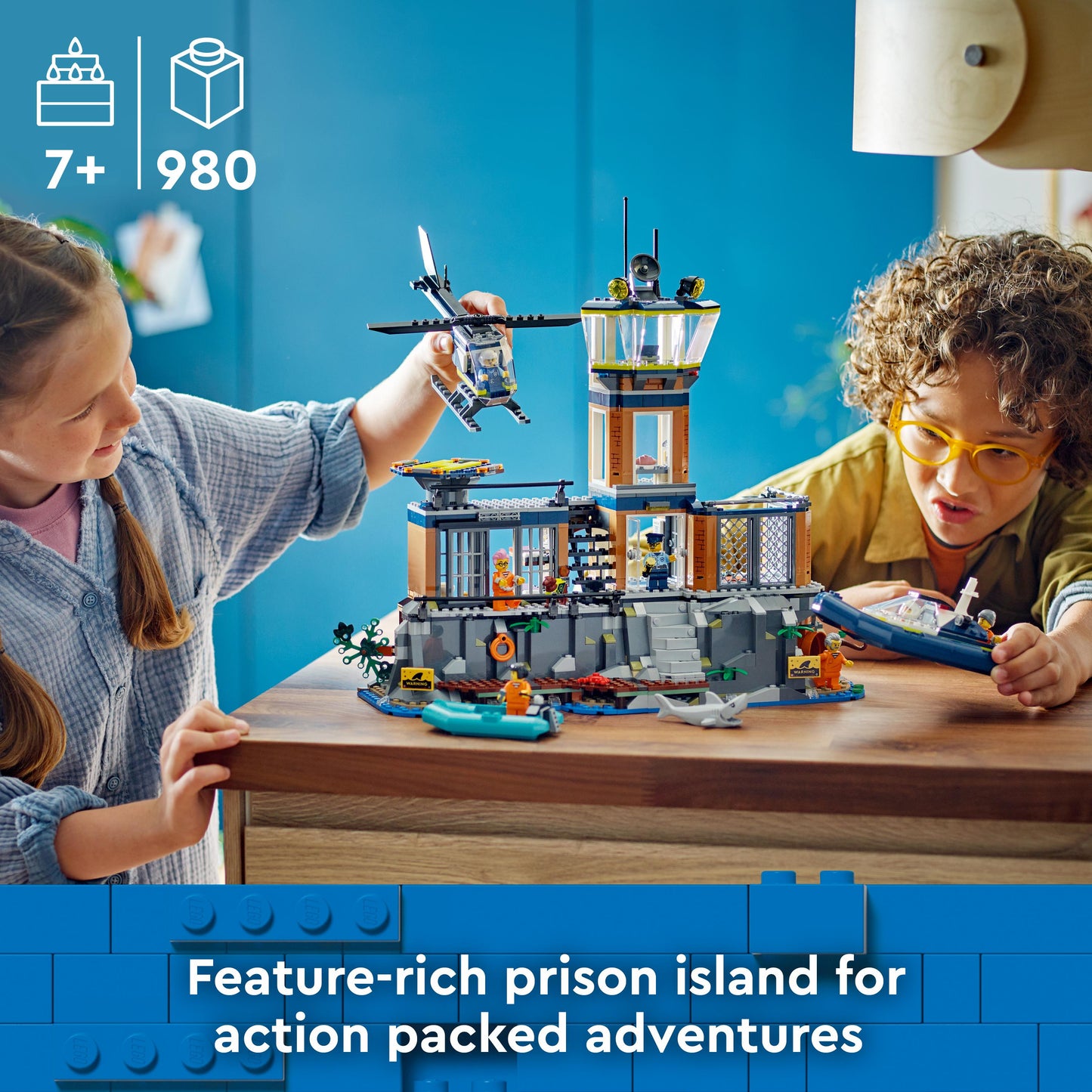 Lego City 60419 Police Prison Island