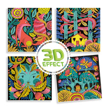 Djeco Fantasy Forest 3D Drawing & Colouring