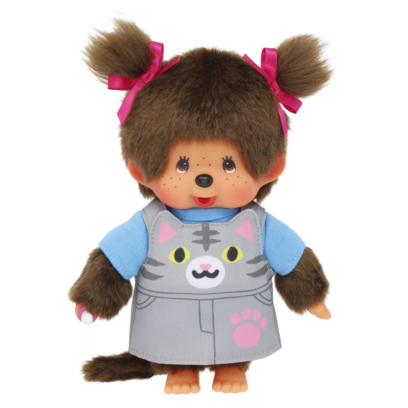 Monchhichi Animal Dress Girl Kitten (20Cm)