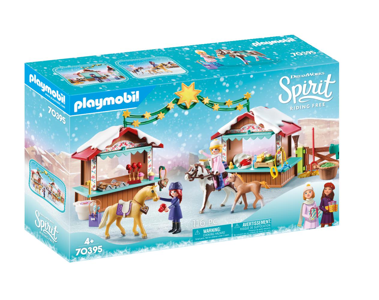Playmobil DreamWorks Spirit 70395 A Miradero Christmas