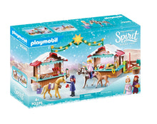 Playmobil DreamWorks Spirit 70395 A Miradero Christmas
