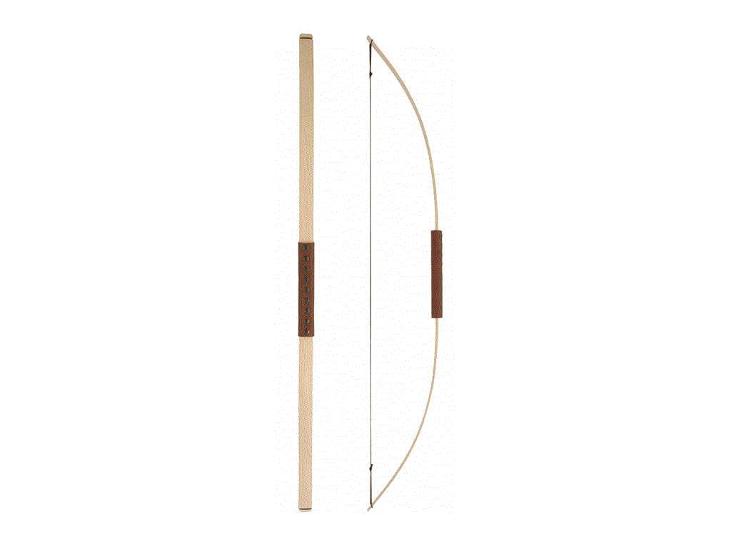 Vah Junior Wooden Bow With 3 Safety Arrows