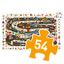 Djeco Car Rally 54 Pcs Observation Puzzle