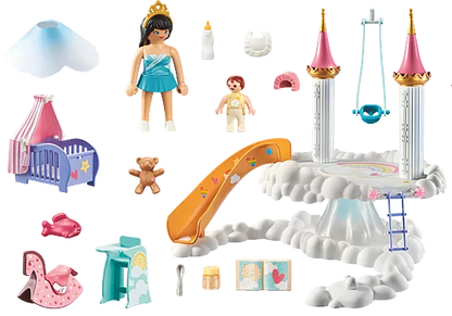 Playmobil 71360 Princess Magic Rainbow Baby Room in the Clouds