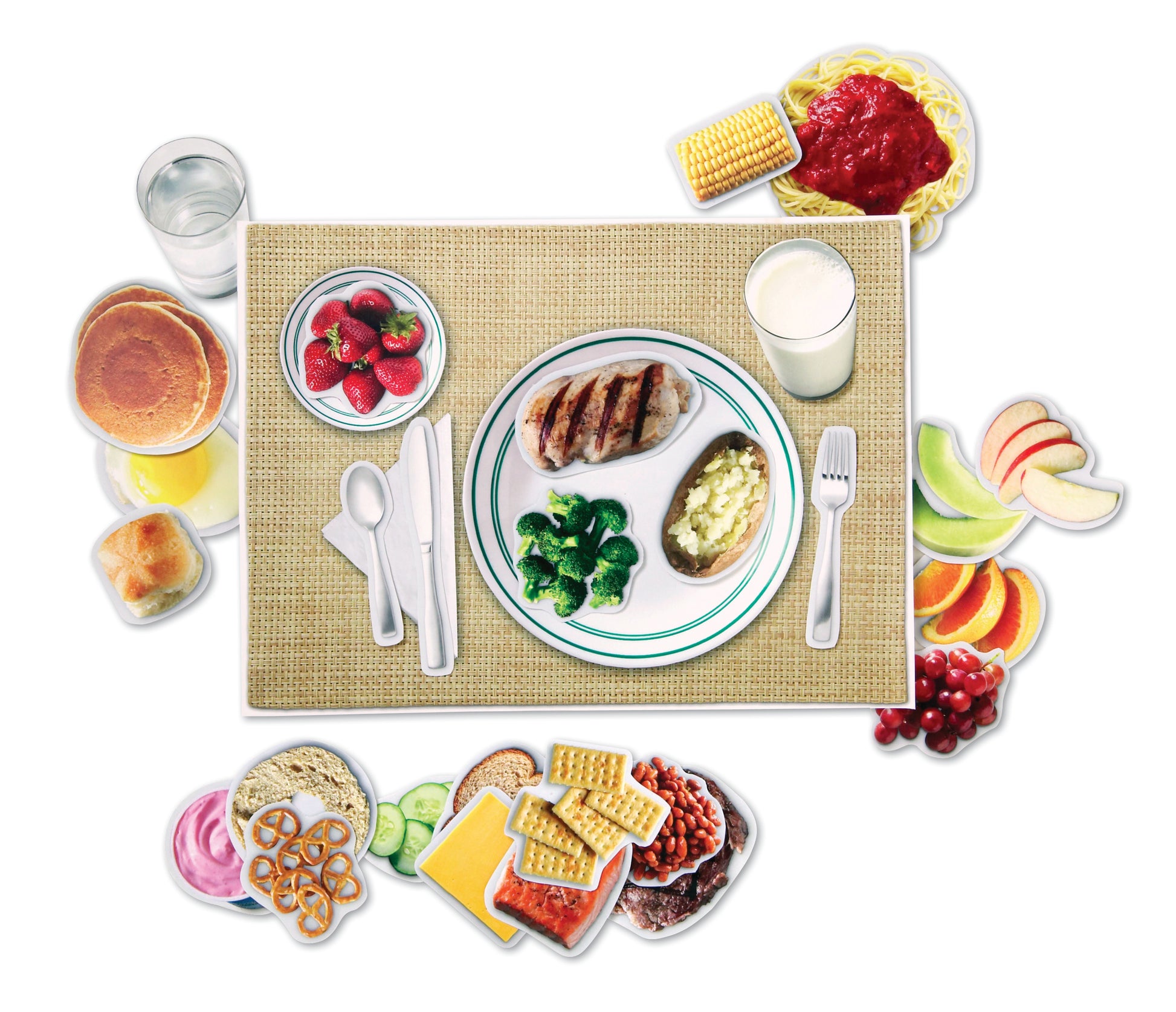 Learning Resources Magnetic Healthy Foods