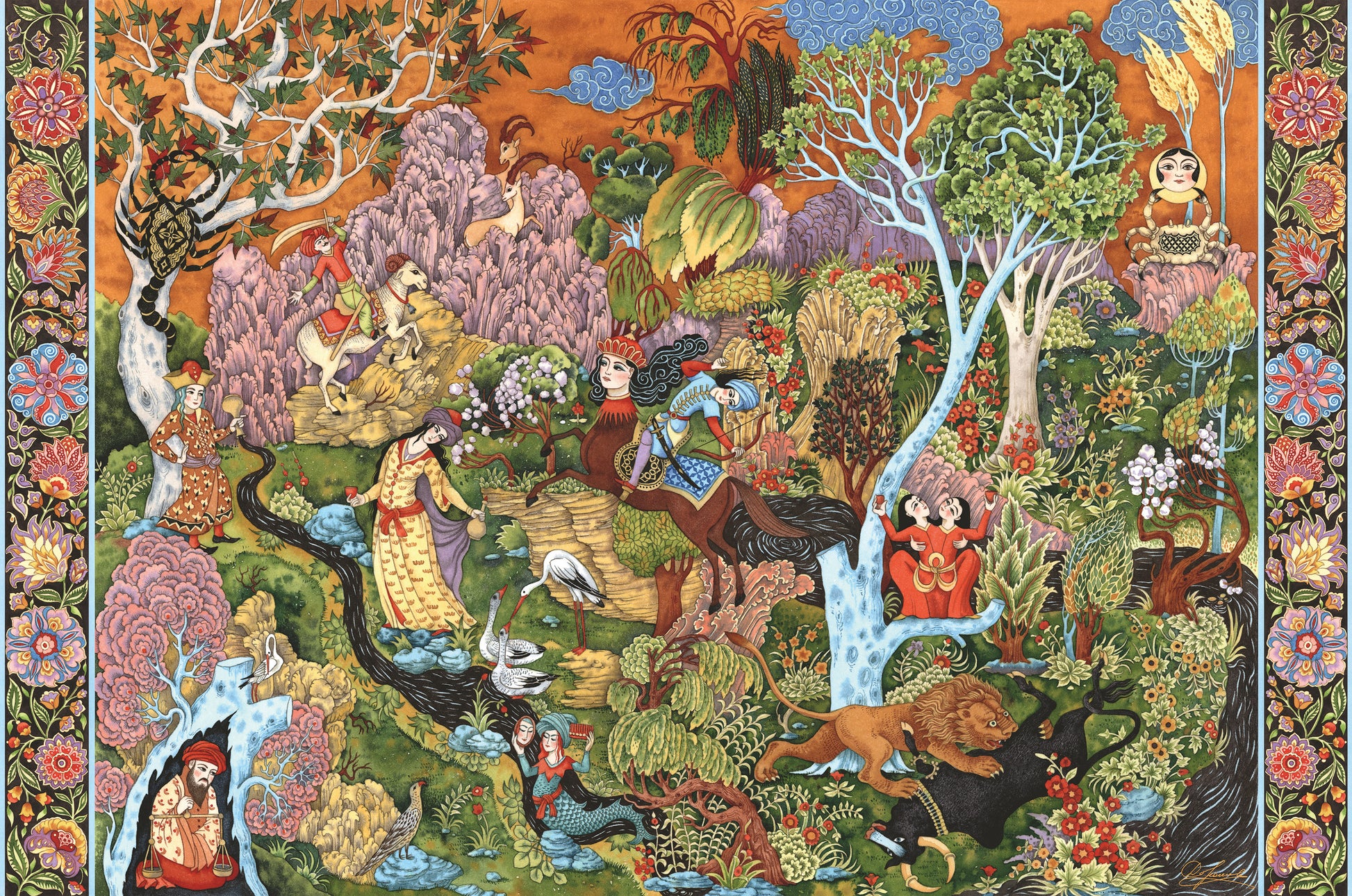 Ravensburger Garden of Sun Signs, 3000pc