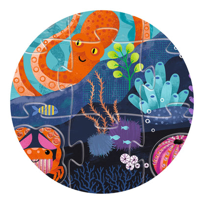 Djeco Giant Tactile Puzzle Sea