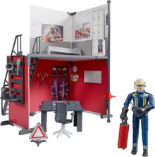 Bruder Bworld Fire Station With Fireman ( 62701)