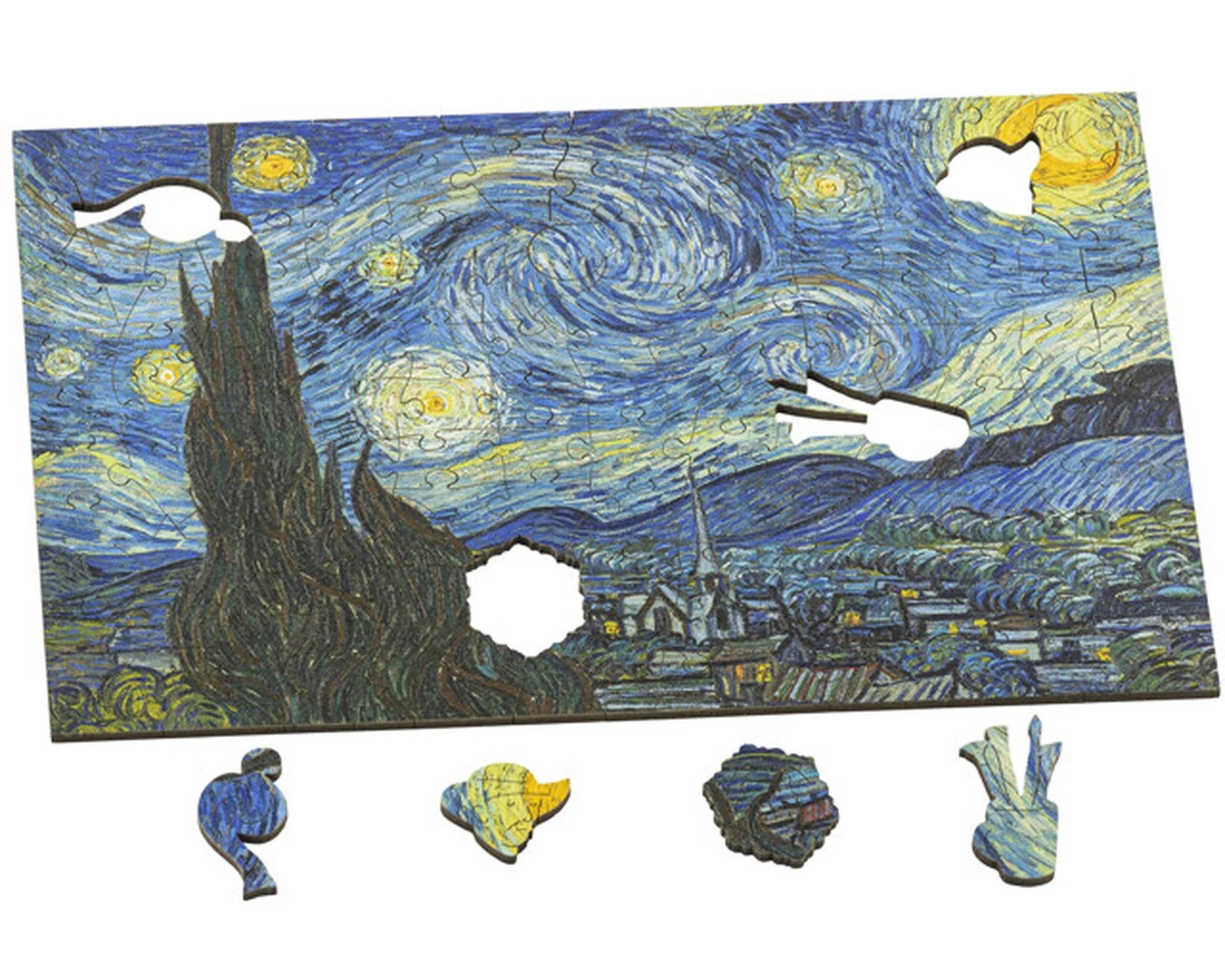 Wentworth Wooden Puzzles The Starry Night - Mega 500 Pieces