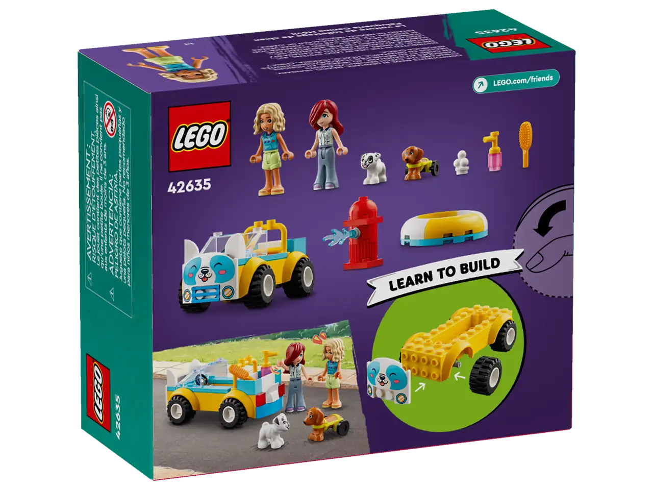 Lego Friends 42635 Dog-Grooming Car