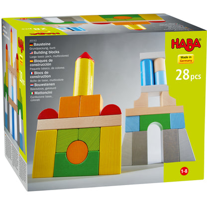 Haba Building Blocks Basic Pack Multicolored