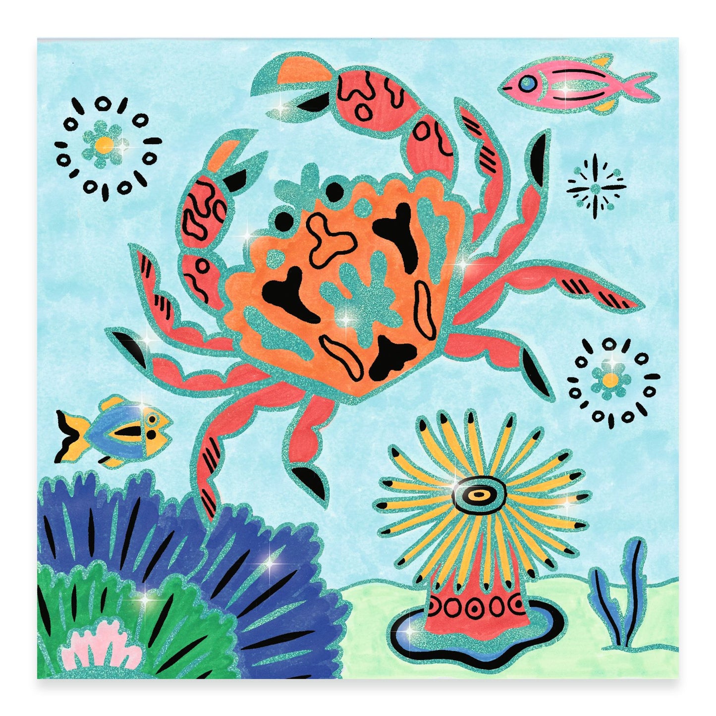 Djeco Under The Sea - Colouring Surprises