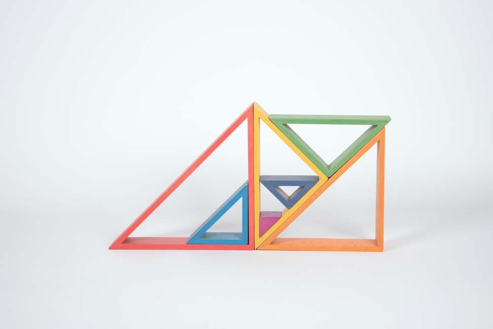 TickiT Rainbow Architect Triangles