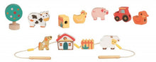 Egmont Toys Wooden Threading Farm