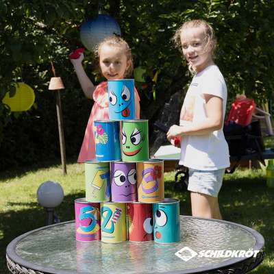 Schildkröt Tin Can Toss Game