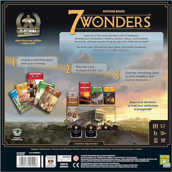 7 Wonders Game