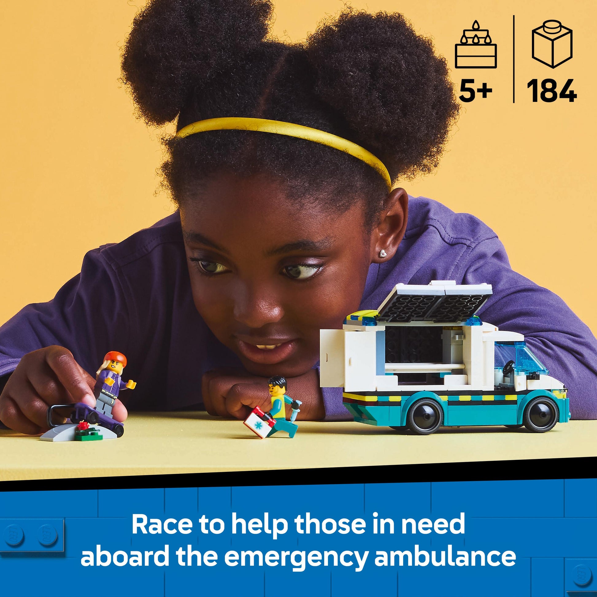 Lego City Great Vehicles 60451 Emergency Ambulance