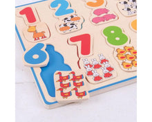 BigJigs Number & Colour Matching Puzzle