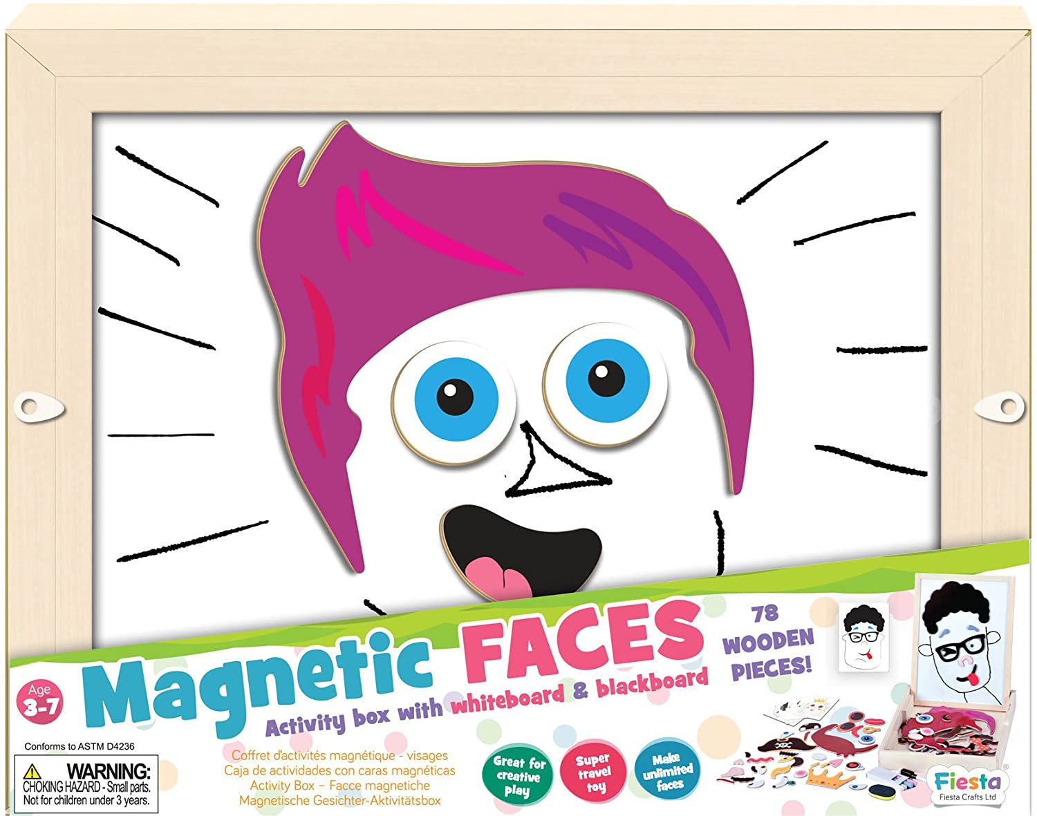 Fiesta Crafts Faces Activity Box