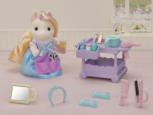 Sylvanian Families Pony's Hair Stylist Set