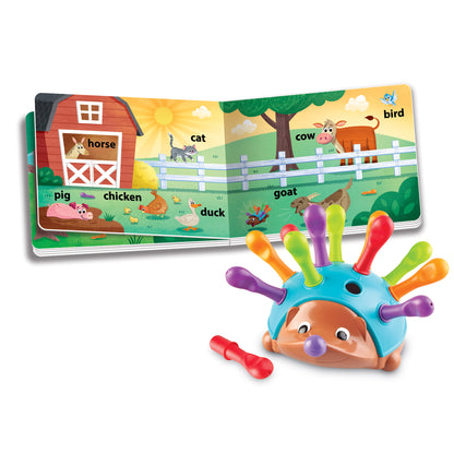 Learning Resources Spike The Fine Motor Hedgehog® First Words Book Set