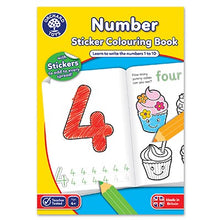 Orchard Toys Number Colouring Book