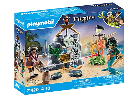 Playmobil 71420 Pirates: Pirate vs. Deeper – Treasure Hunt