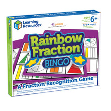 Learning Resources Rainbow Fraction® Bingo