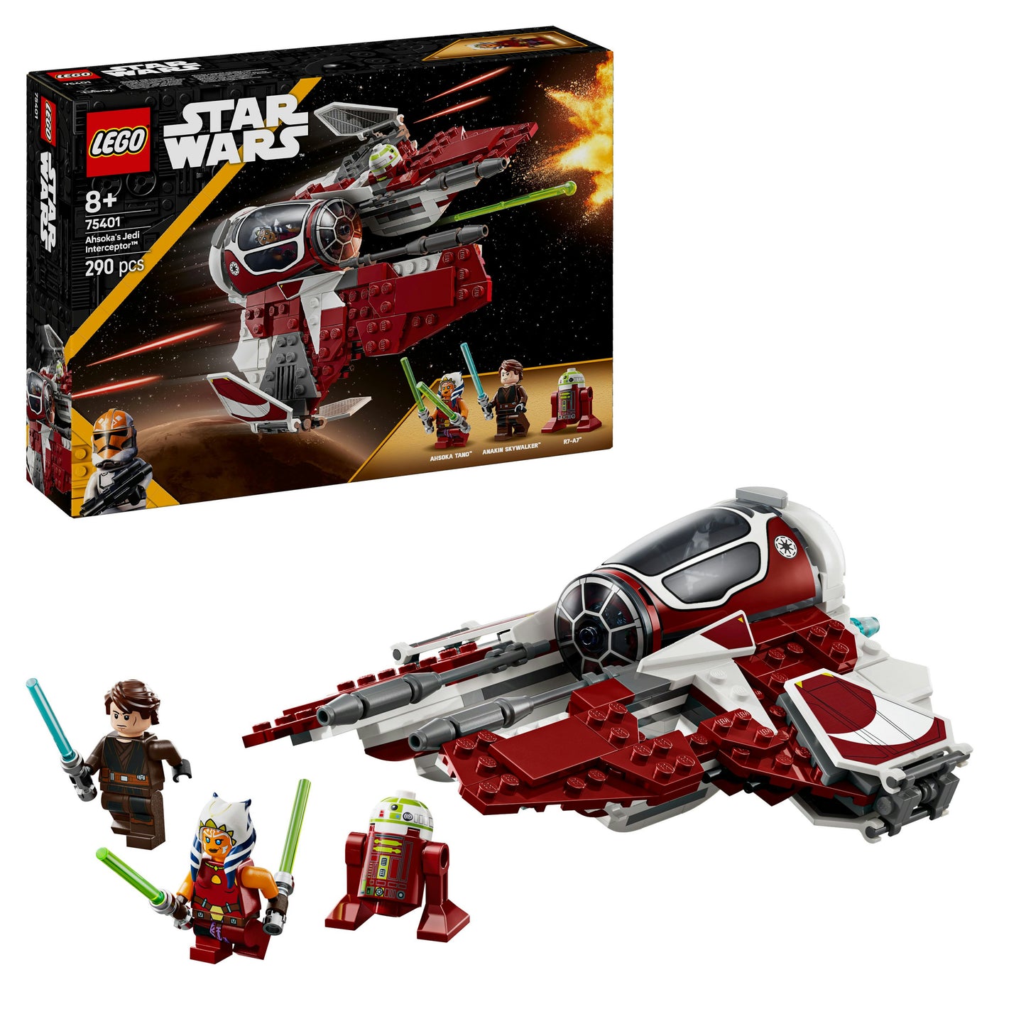 Lego Star Wars TM 75401 Ahsoka's Jedi Interceptor™
