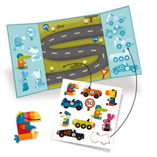 Djeco Cars Thick Stickers