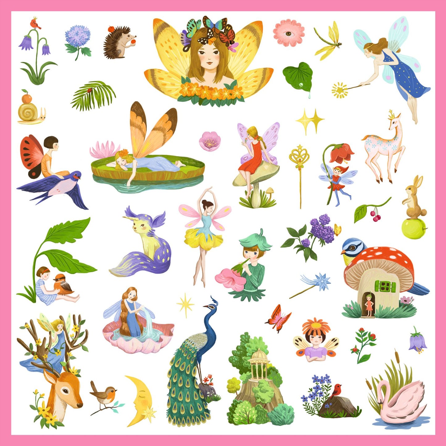 Djeco Stickers Fantasy